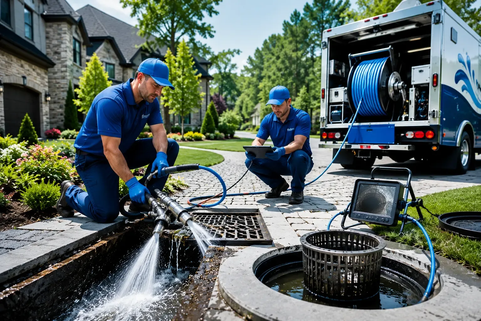 Local outdoor drain cleaning professionals in Exchange, WV