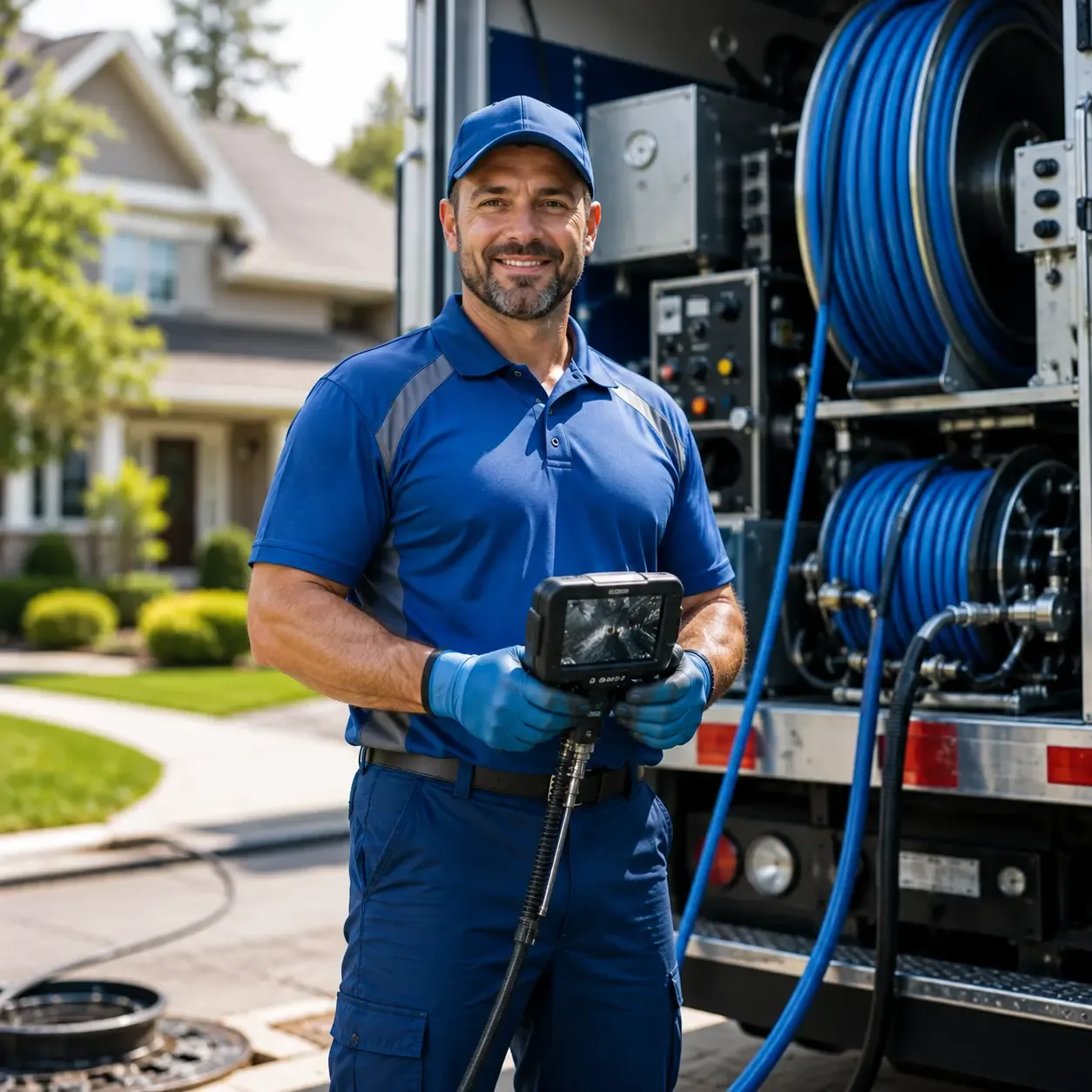 Local outdoor drain cleaning specialists in Exchange, WV